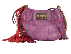 Boudoir Crossbody, Lizard, Purple, 03085191, 2*
